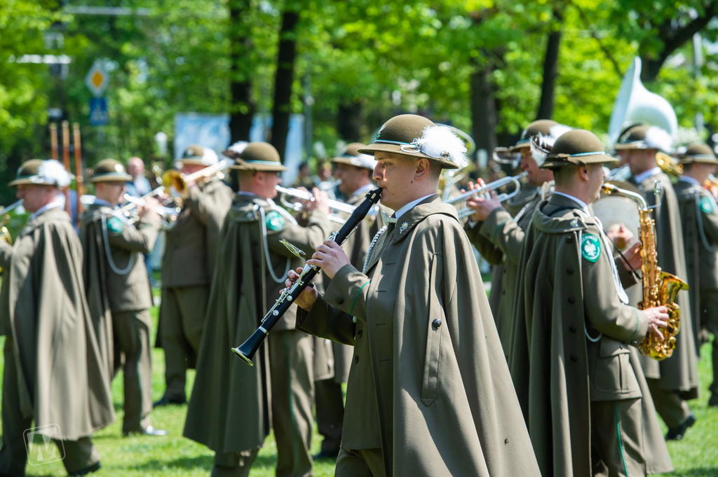 Festiwal Mundurowych Orkiestr Dętych. Źródło: Ośrodek Kultury Gminy Grodzisk Mazowiecki