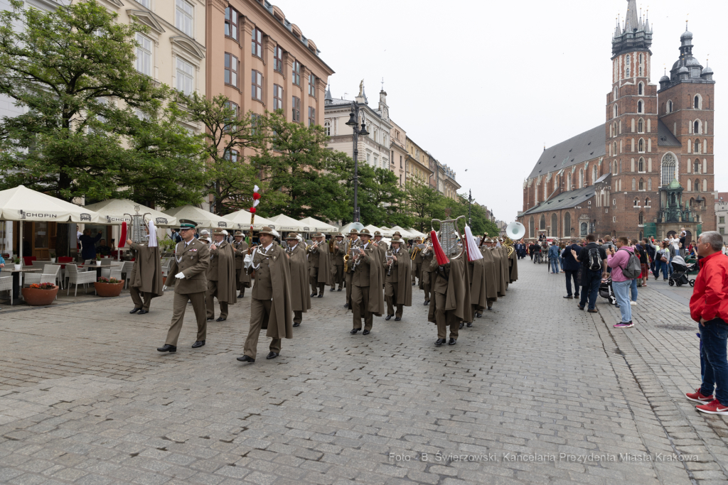 Intronizacja Króla Kurkowego w Krakowie. Źródło: www.krakow.pl