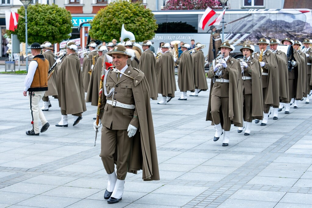 7 Nadanie sztandaru Związku Zawodowego Celnicy PL - Nowy Targ - fot. Paweł Kłos 