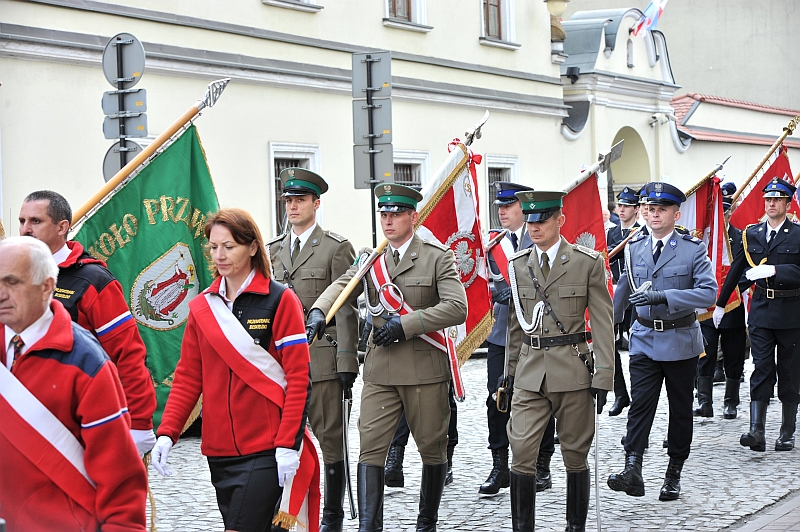 225 rocznica uchwalenia Konstytucji 3 Maja - Nowy Sącz fot. Janusz Bobrek #3