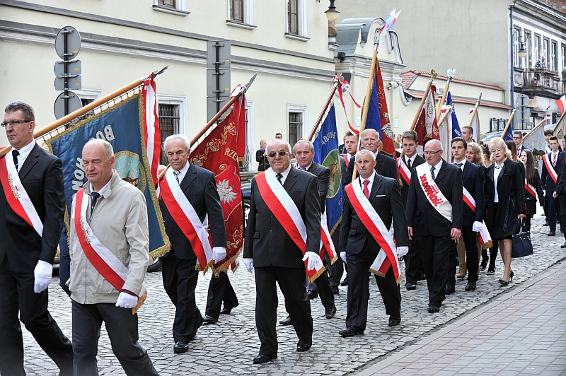 225 rocznica uchwalenia Konstytucji 3 Maja - Nowy Sącz fot. Janusz Bobrek #4