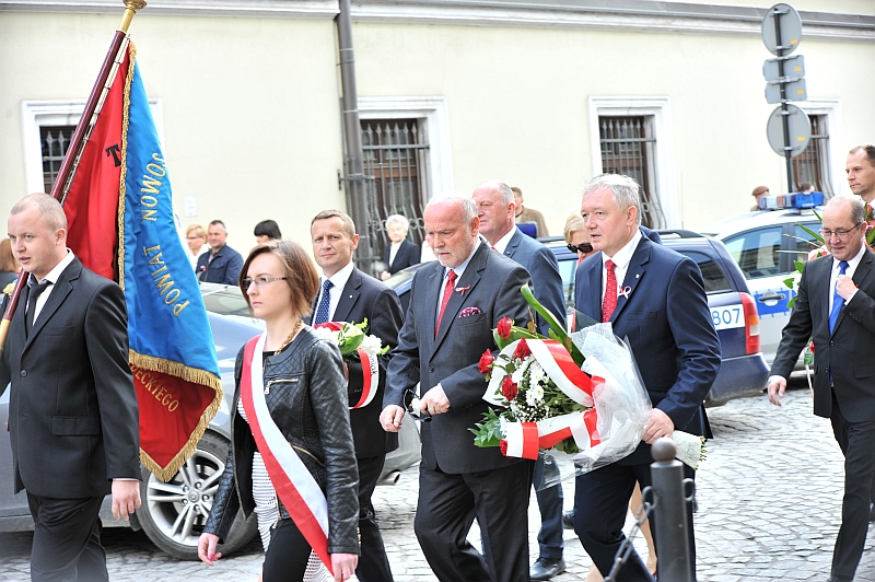 225 rocznica uchwalenia Konstytucji 3 Maja - Nowy Sącz fot. Janusz Bobrek #5