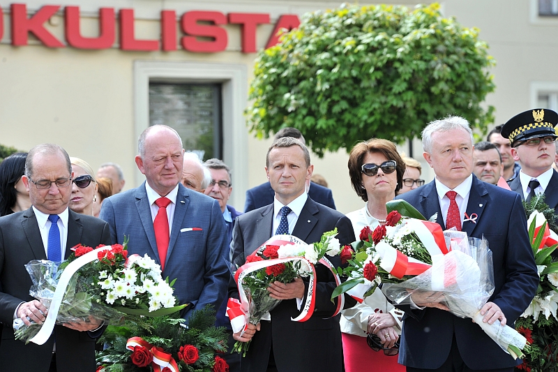 225 rocznica uchwalenia Konstytucji 3 Maja - Nowy Sącz fot. Janusz Bobrek #8